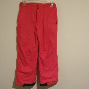 Girls Columbia ski snowboard pants